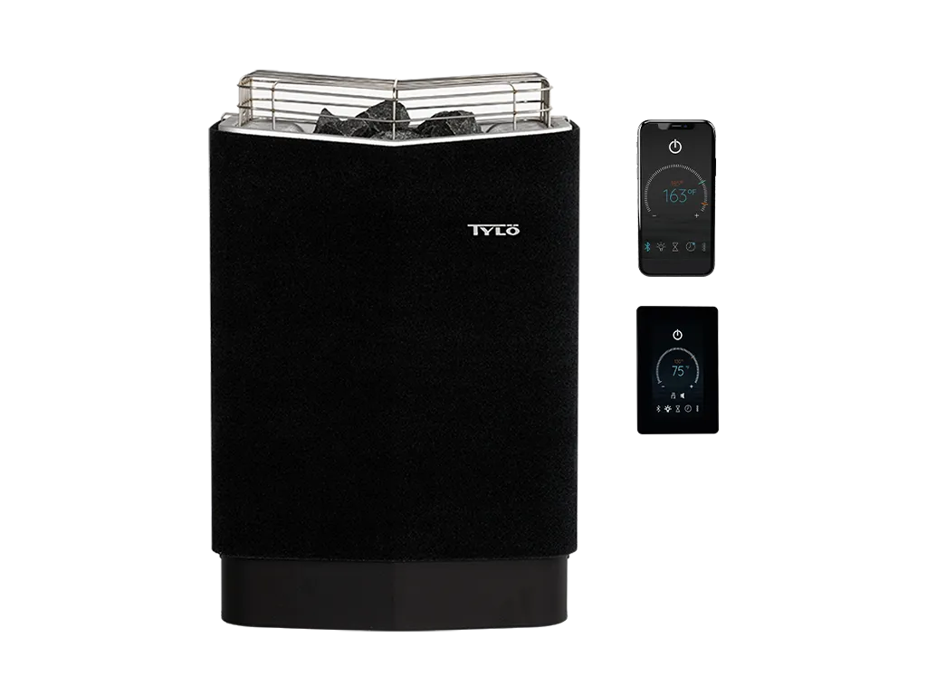 Tylo black heater product - Sense Bliss 6